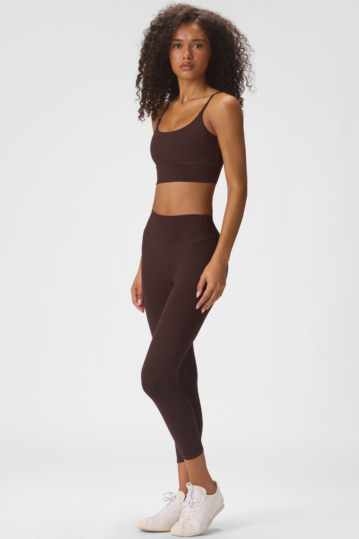Soft Active 7/8 Leggings in Espresso
