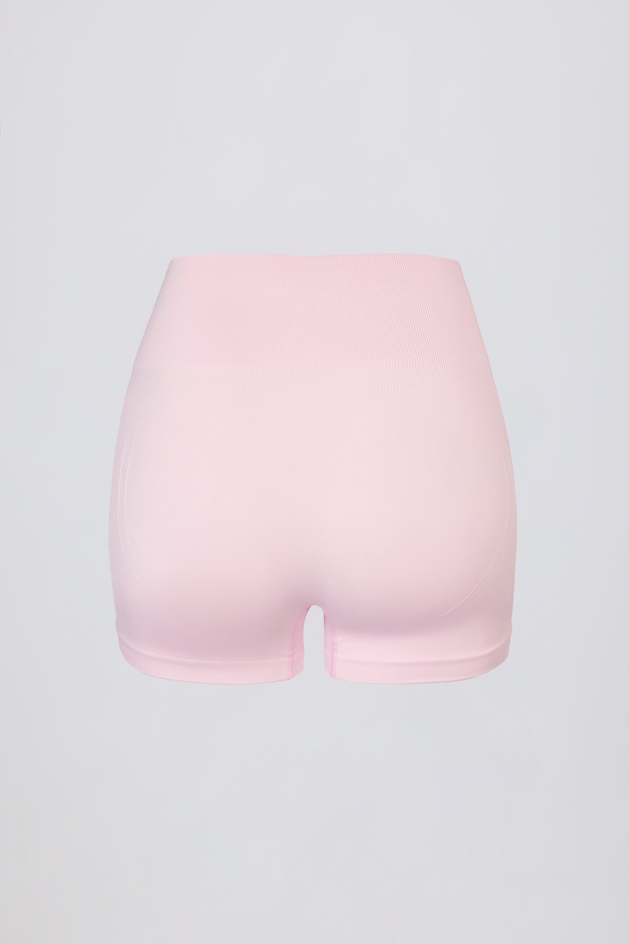 Super Sculpt Seamless Mini Shorts in Soft Pink