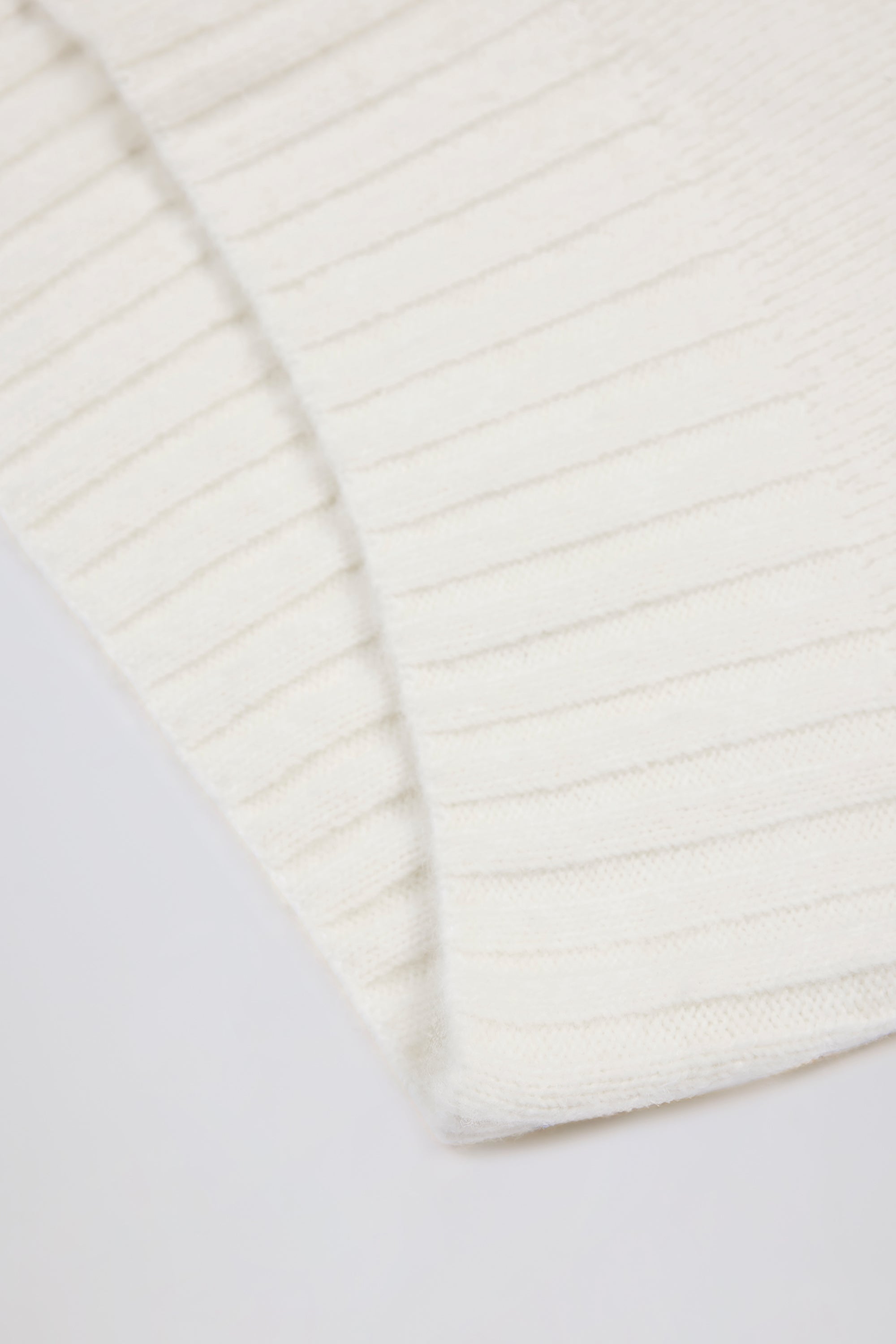Soft Knit Oversized Jumper in Marshmallow