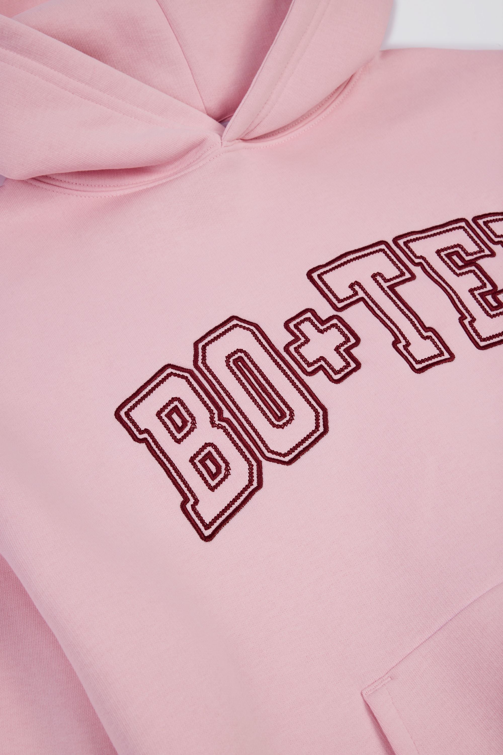 Embroidered Oversized Hoodie in Bloom
