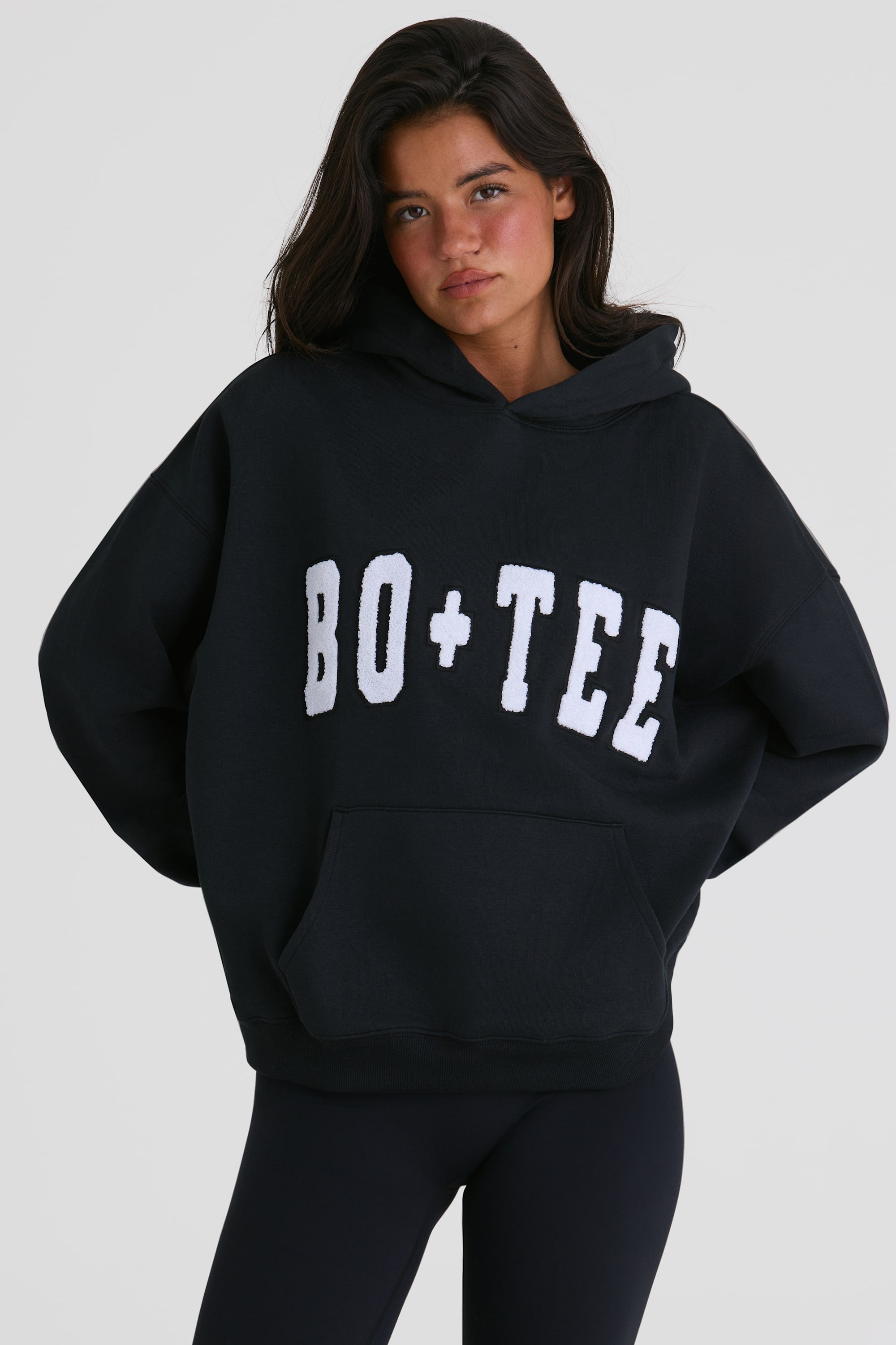 Oversized Hoodie  in Black