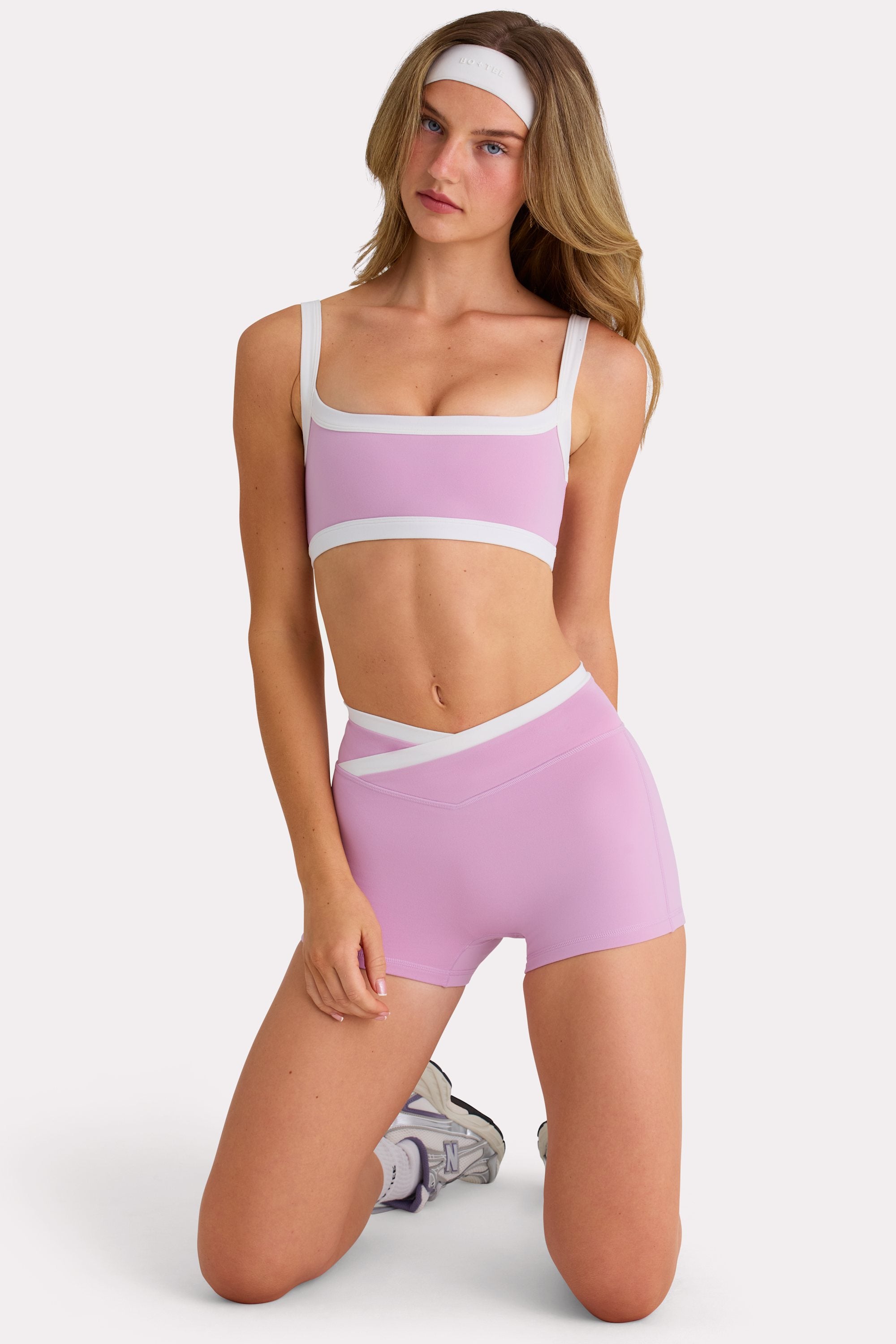 Soft Active Sports Bra in Sweet Pink - 1