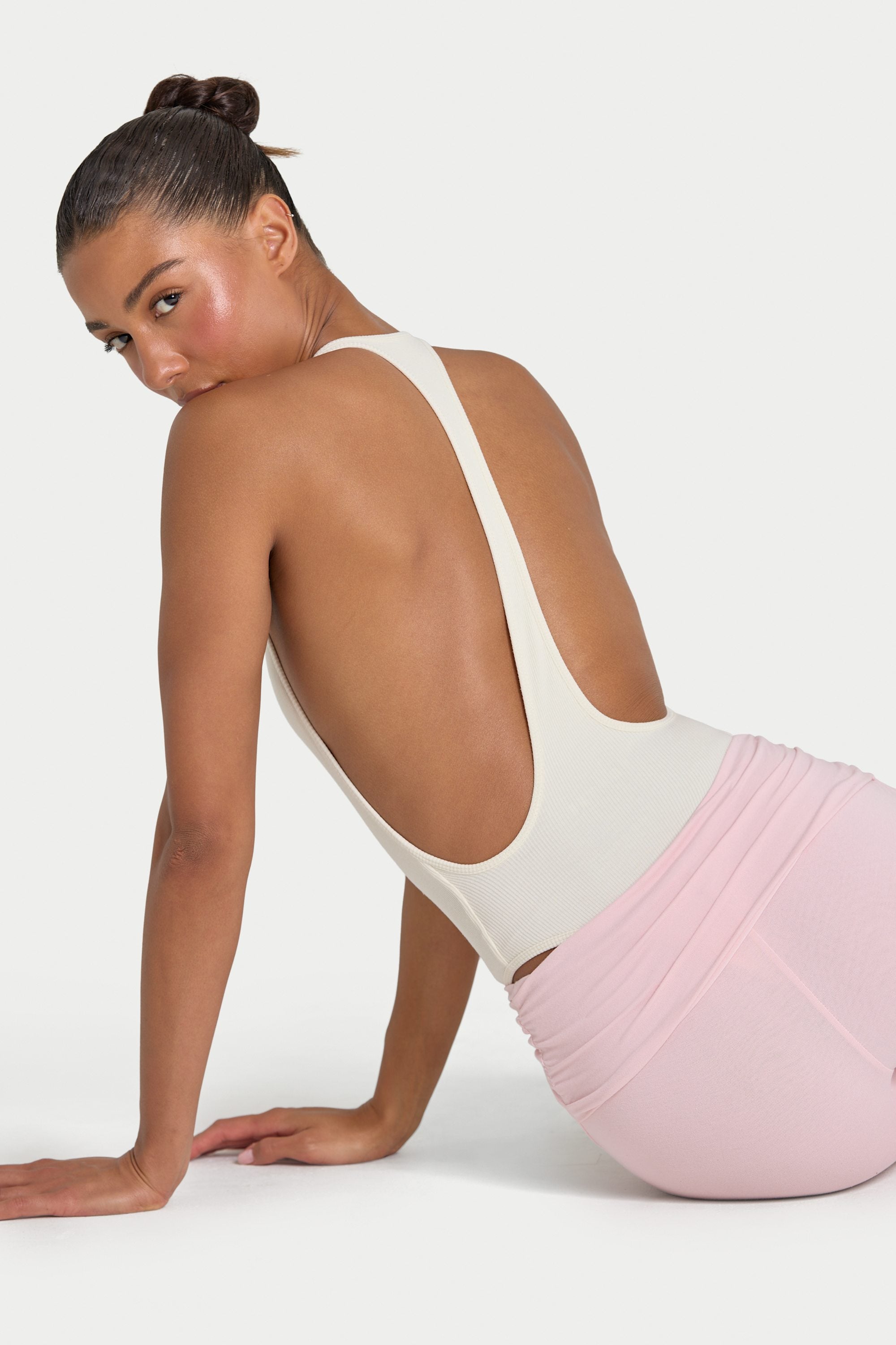 Modal Bodysuit in Ivory
