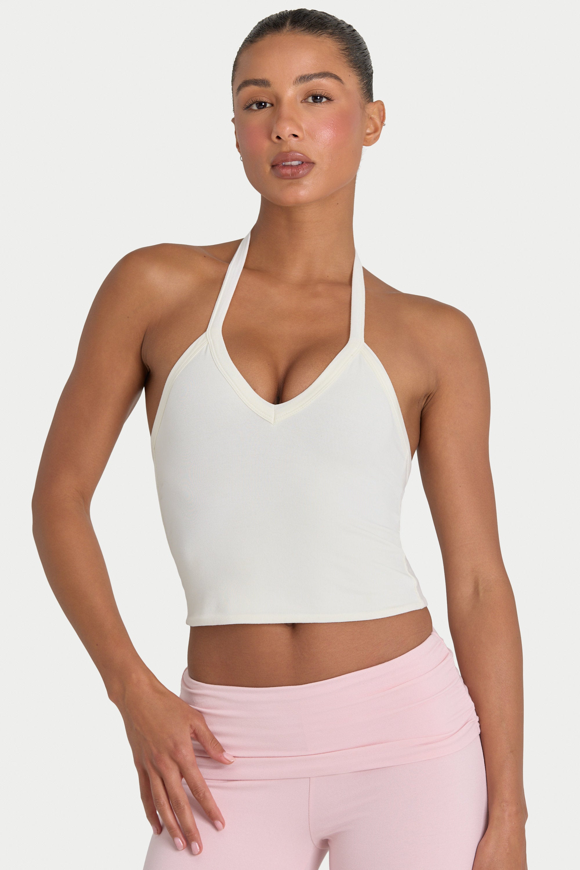 ButterCloud™ Crop Tank Top in Coconut - 1