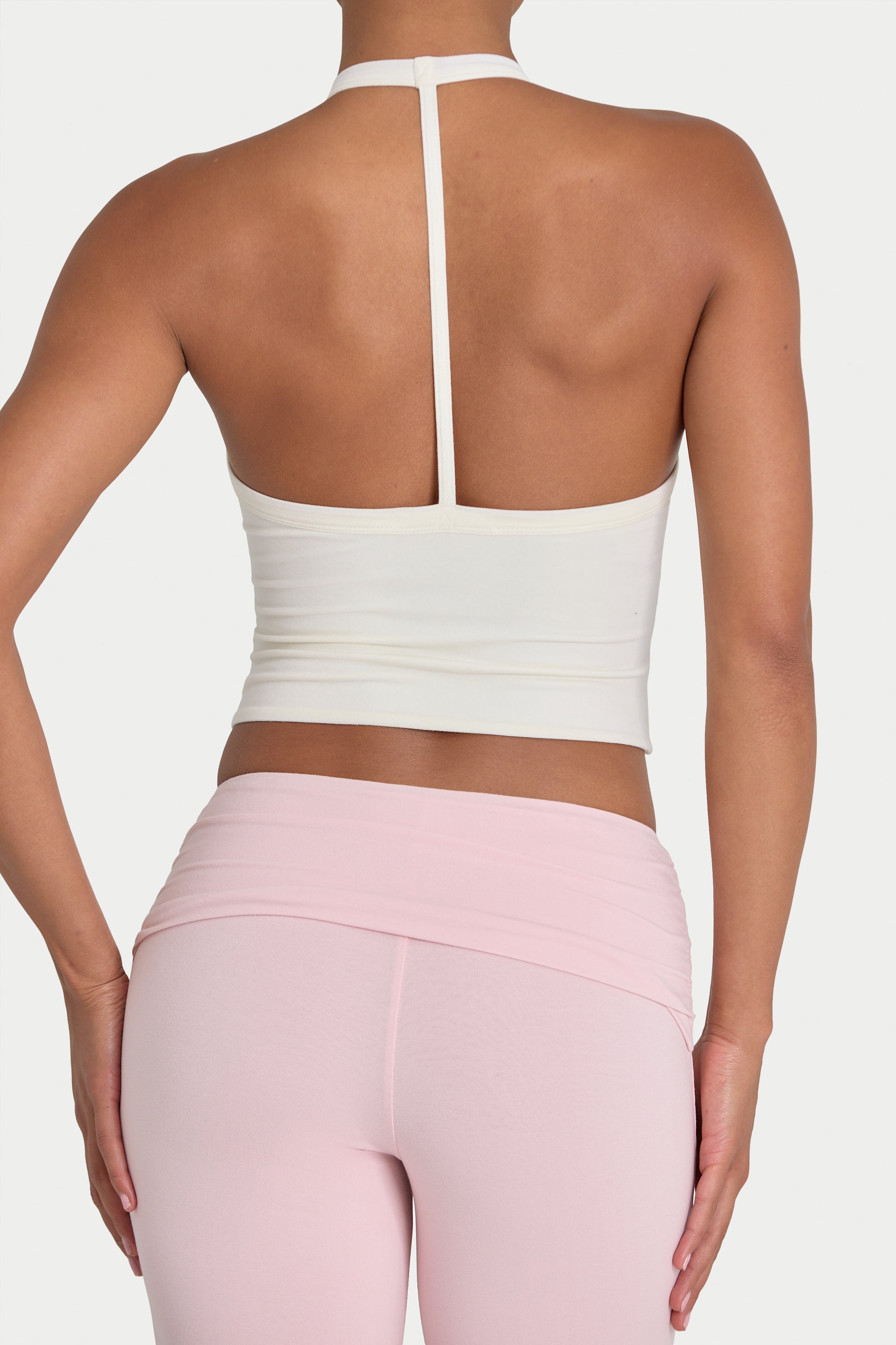 ButterCloud™ Crop Tank Top in Coconut - 2