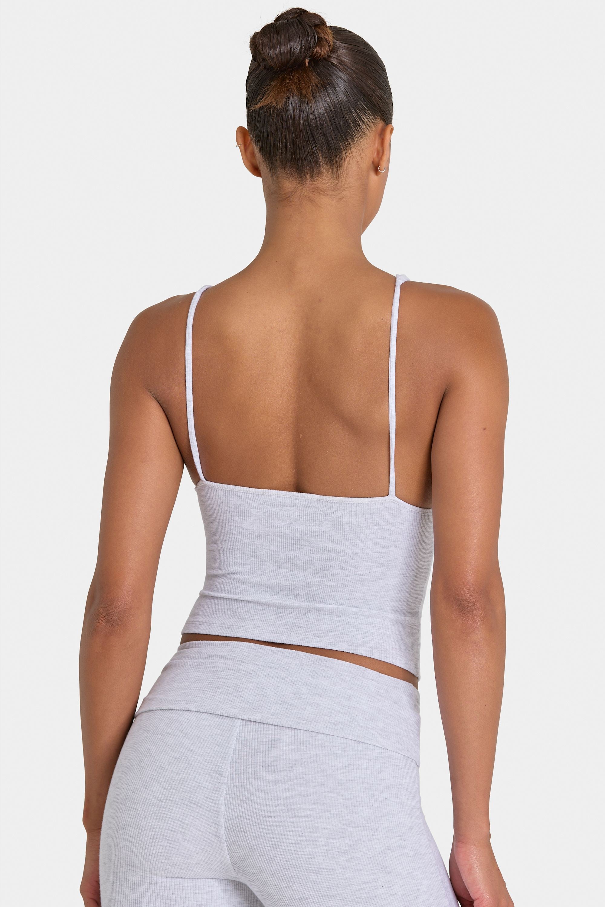 ButterCloud™ Tank Top in Grey Marl - 2