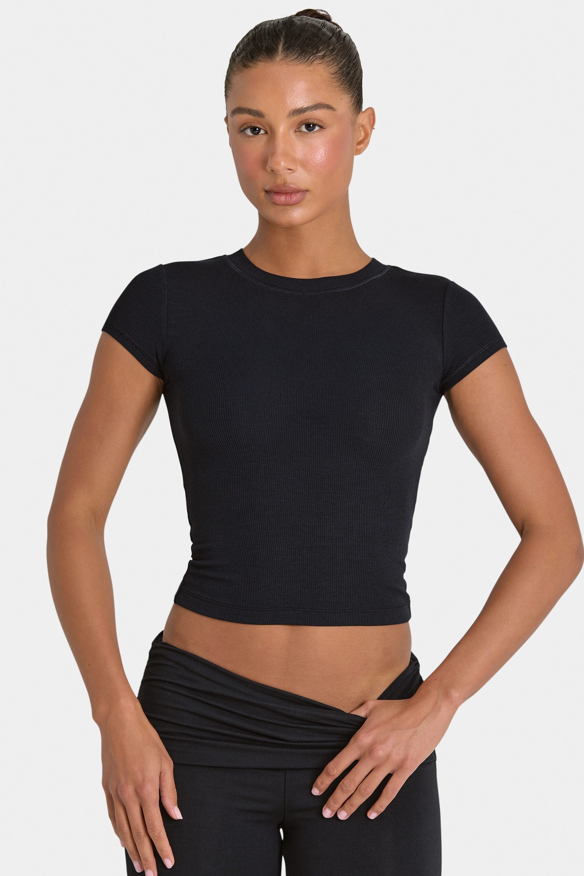 ButterCloud™ T-Shirt in Black - 1