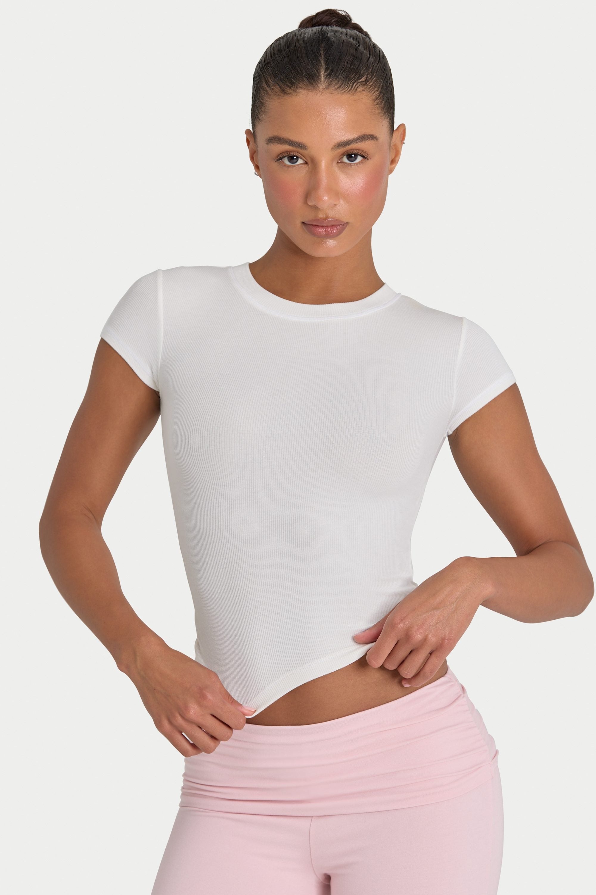 ButterCloud™ T-Shirt in Coconut - 1
