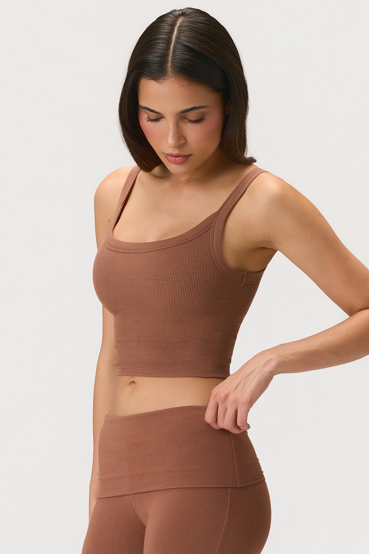 ButterCloud™ Tank Top in Cocoa - 1