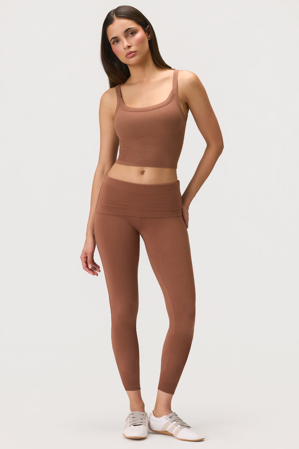 ButterCloud™ 7/8 Leggings in Cocoa