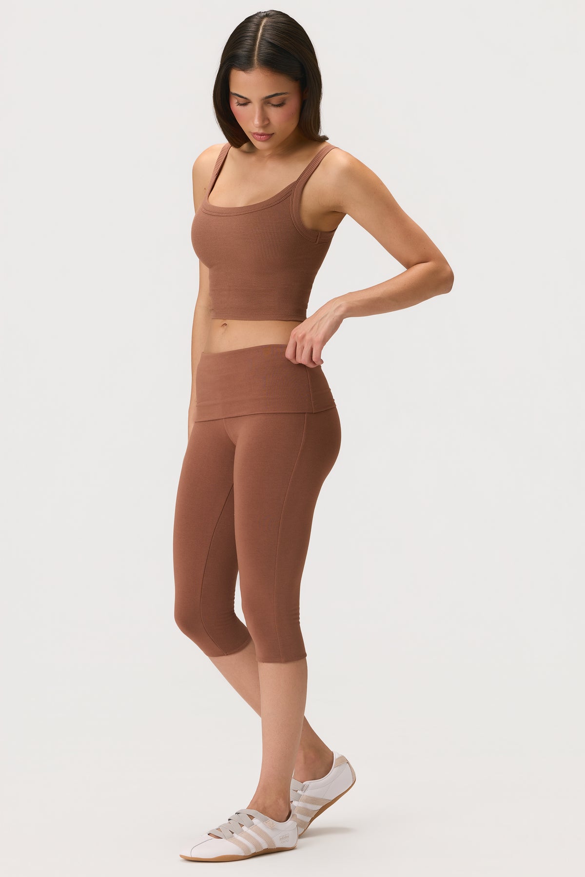 ButterCloud™ Tank Top in Cocoa