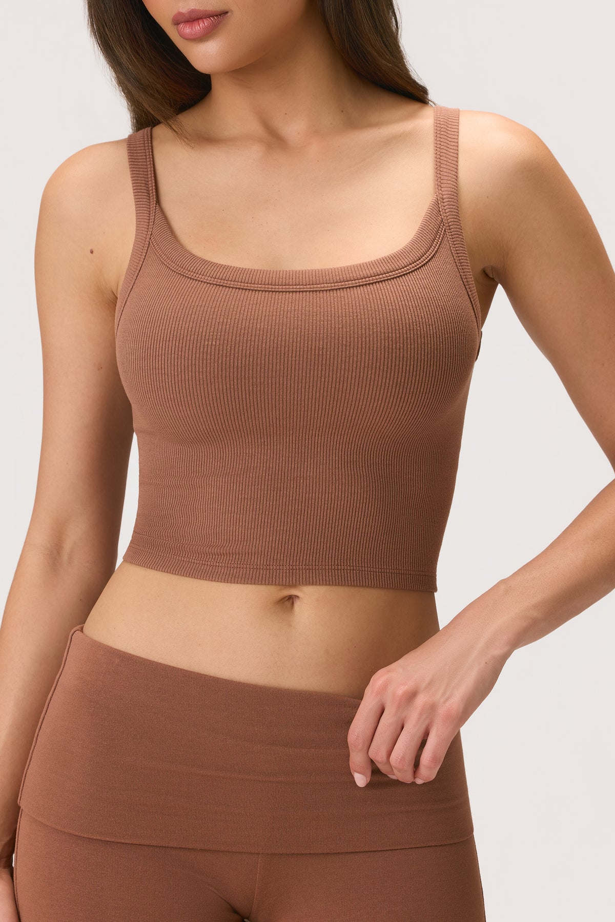 ButterCloud™ Tank Top in Cocoa