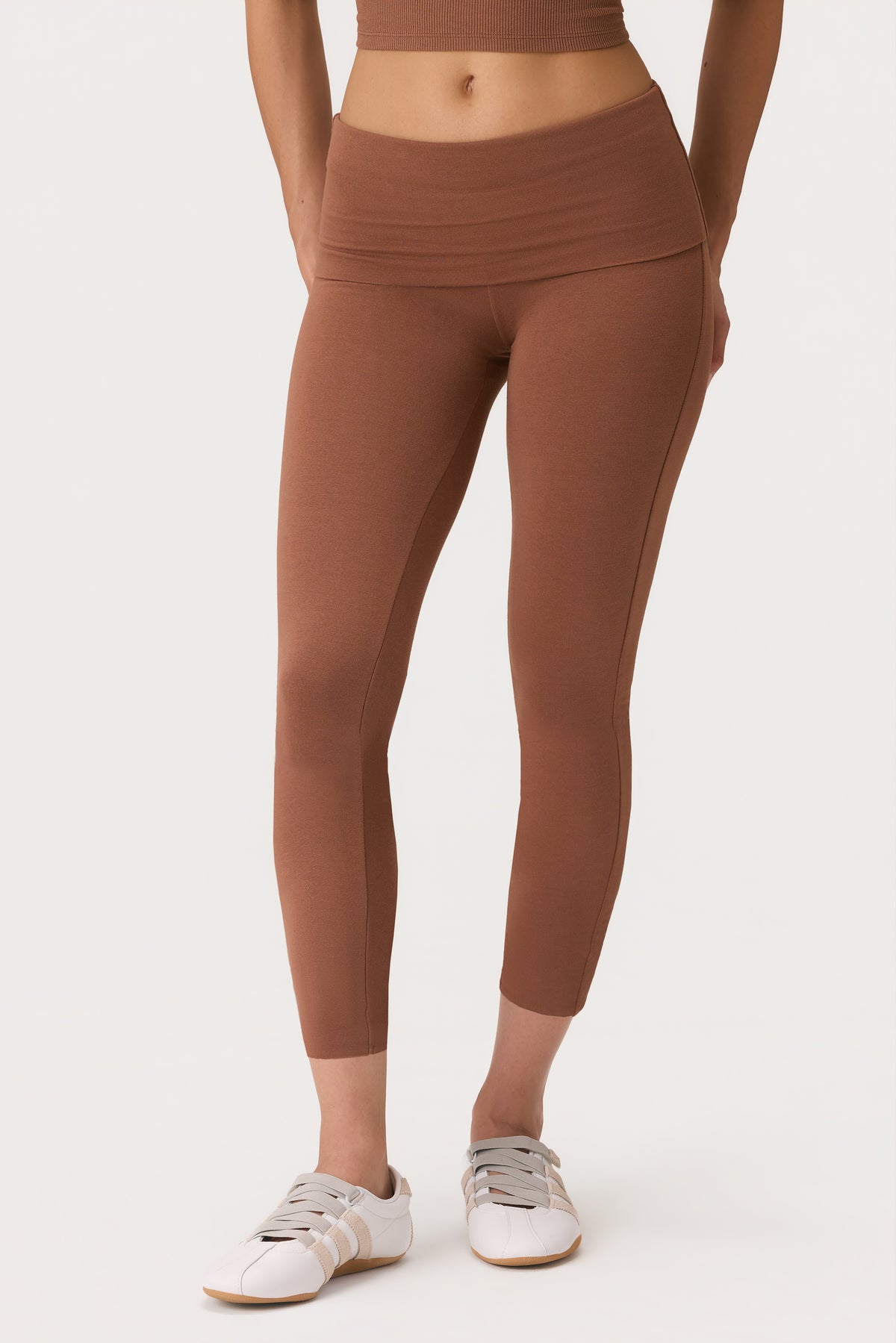ButterCloud™ 7/8 Leggings in Cocoa
