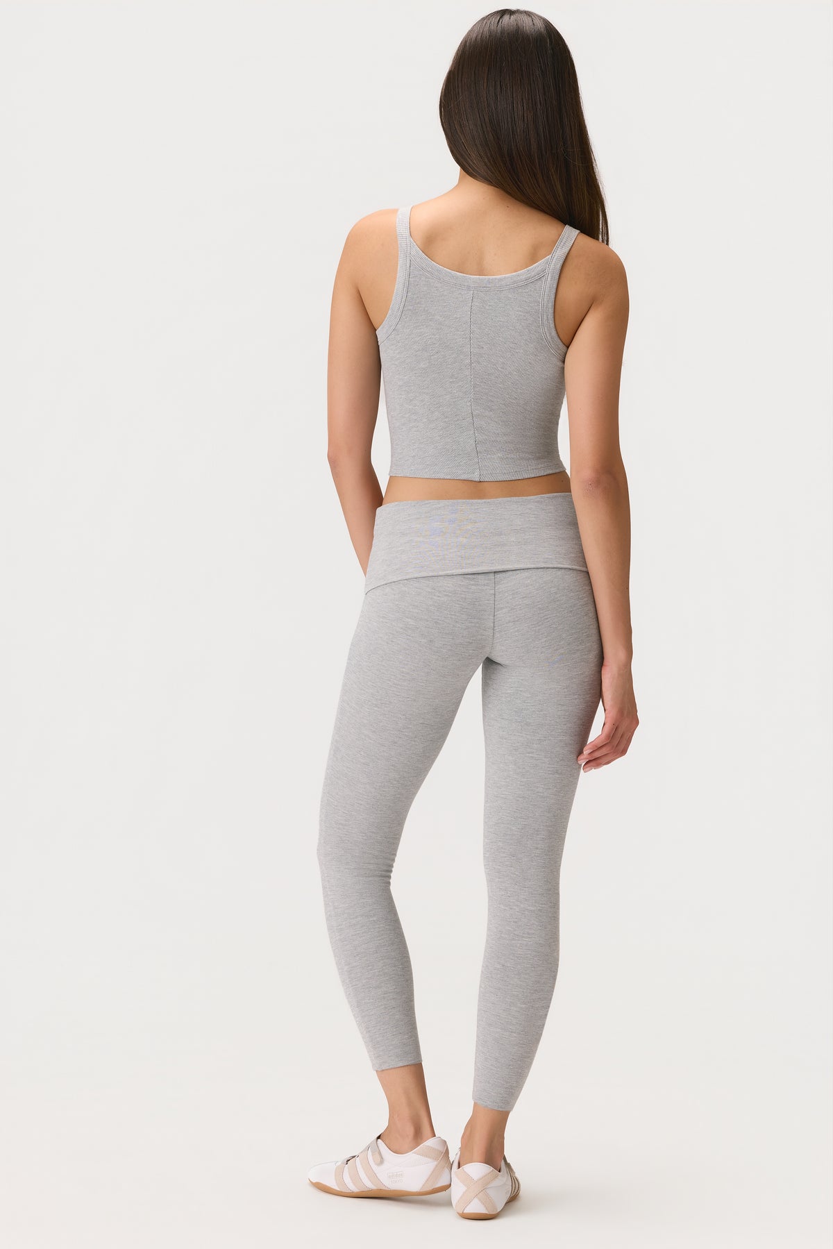 ButterCloud™ 7/8 Leggings in Grey Marl