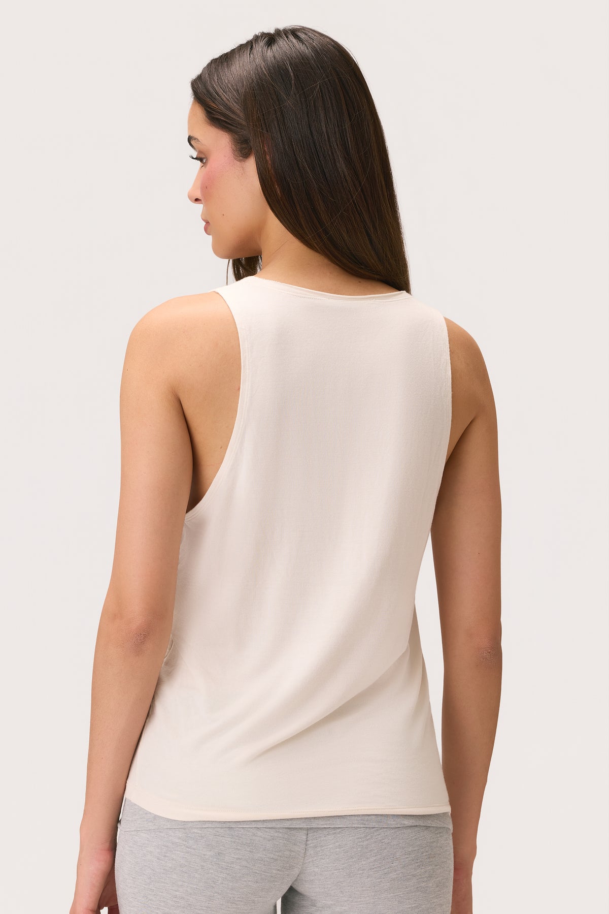 ButterCloud™ Slouchy Tank Top in Coconut