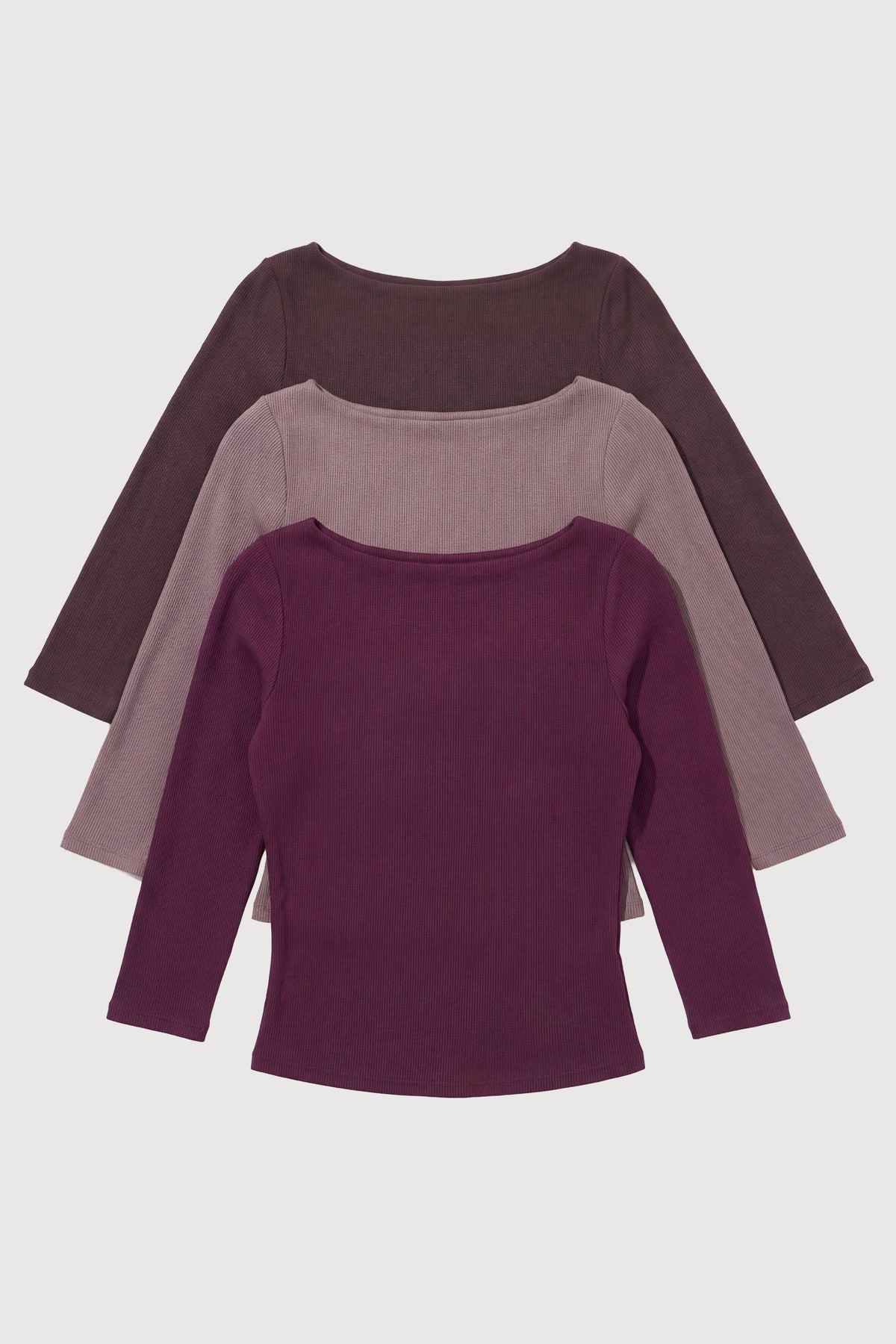 ButterCloud™ 3/4 Sleeve Top 3-Pack in Multi