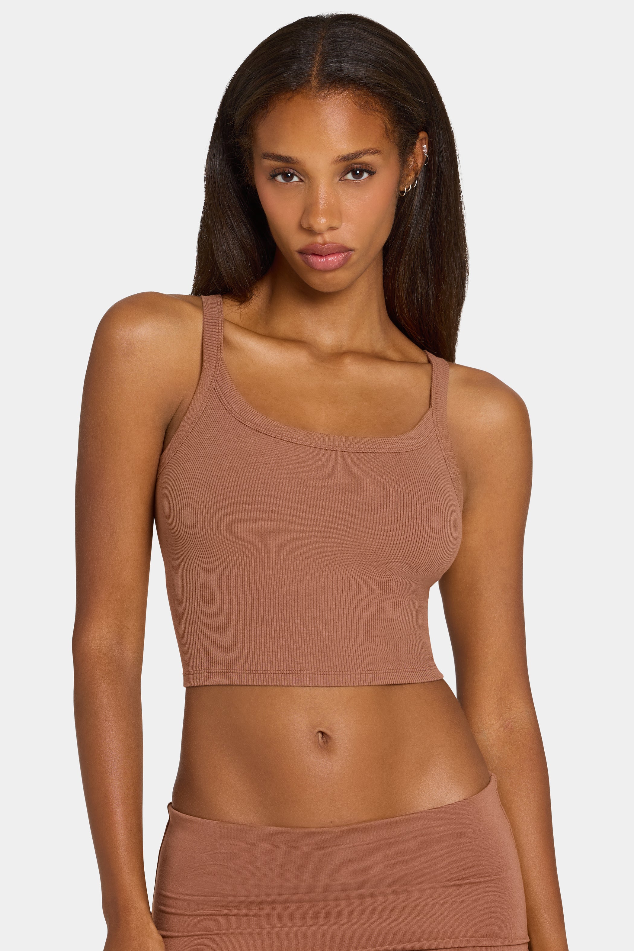 ButterCloud™ Tank Top in Cocoa