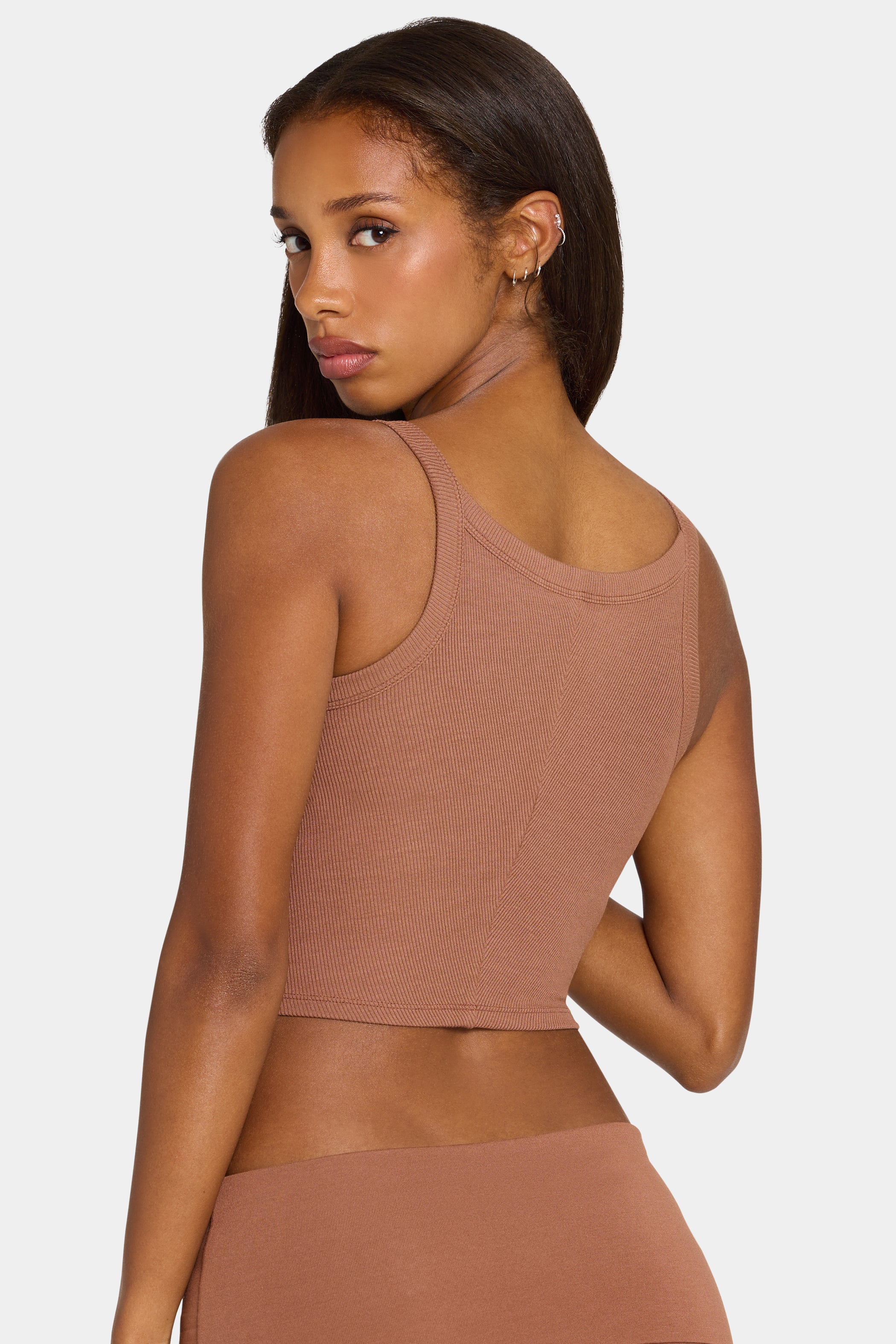 ButterCloud™ Tank Top in Cocoa