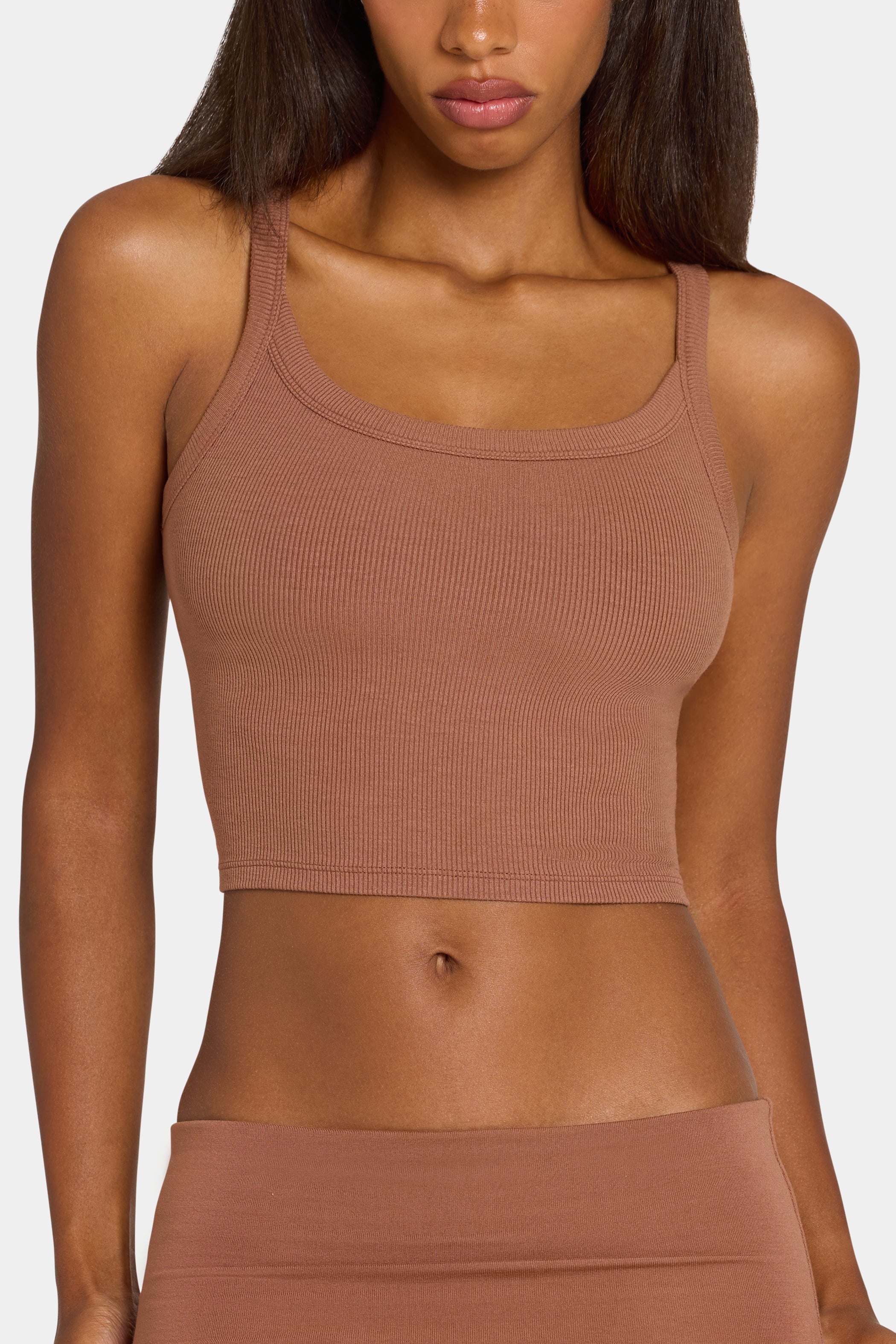 ButterCloud™ Tank Top in Cocoa
