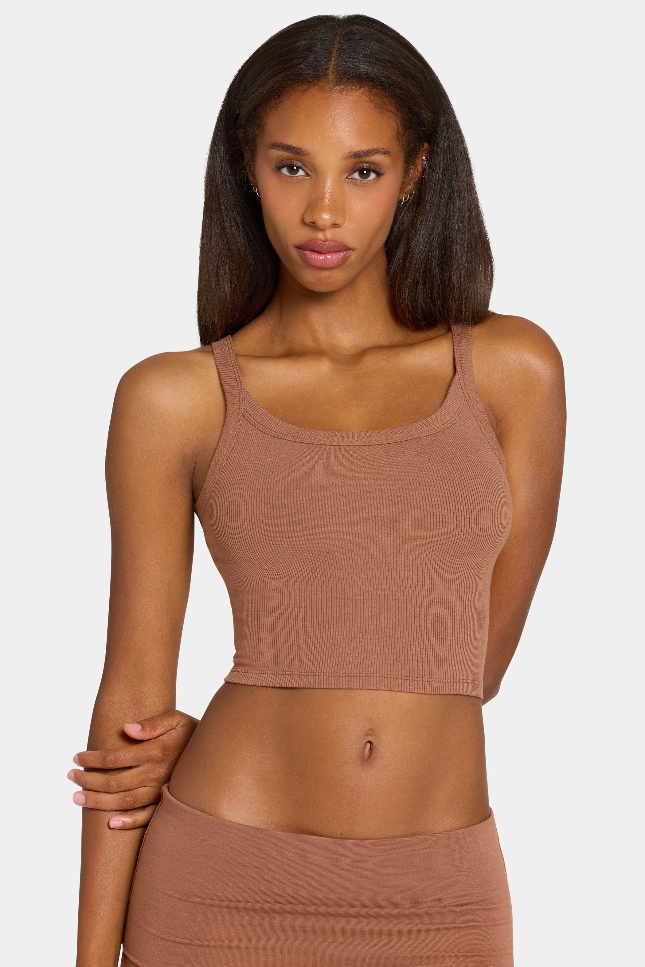 ButterCloud™ Tank Top in Cocoa