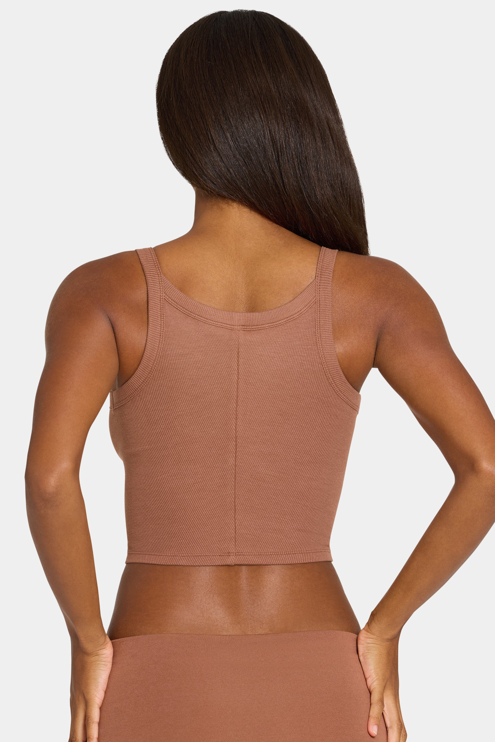 ButterCloud™ Tank Top in Cocoa