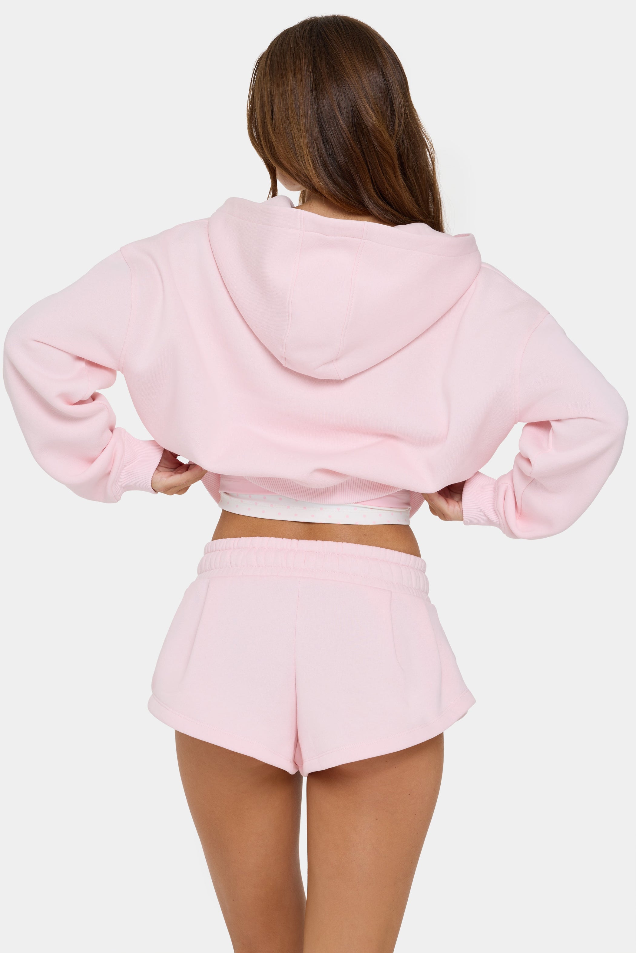 Mid-Rise Mini Shorts in Sorbet - 2