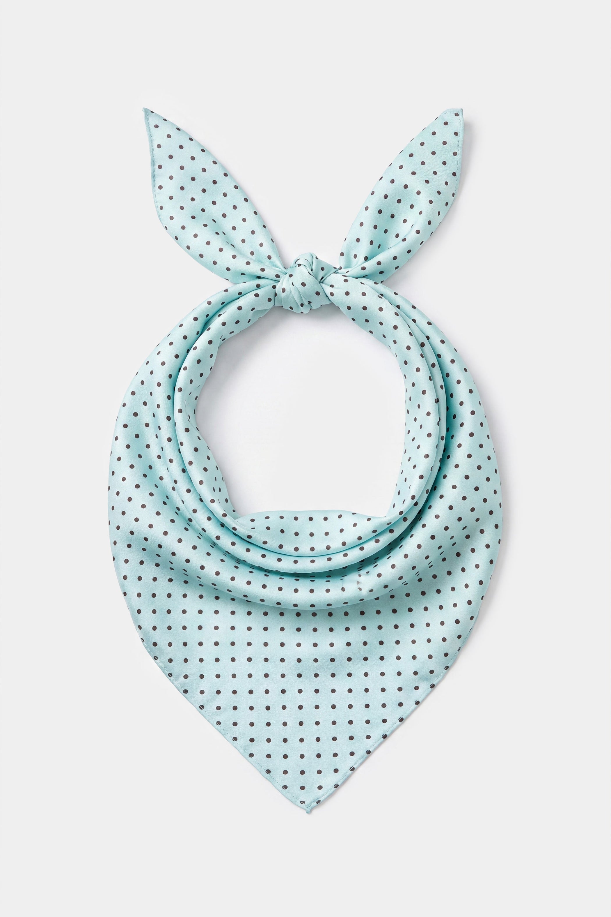 Satin Multi-Way Scarf in Mint Chip - 2