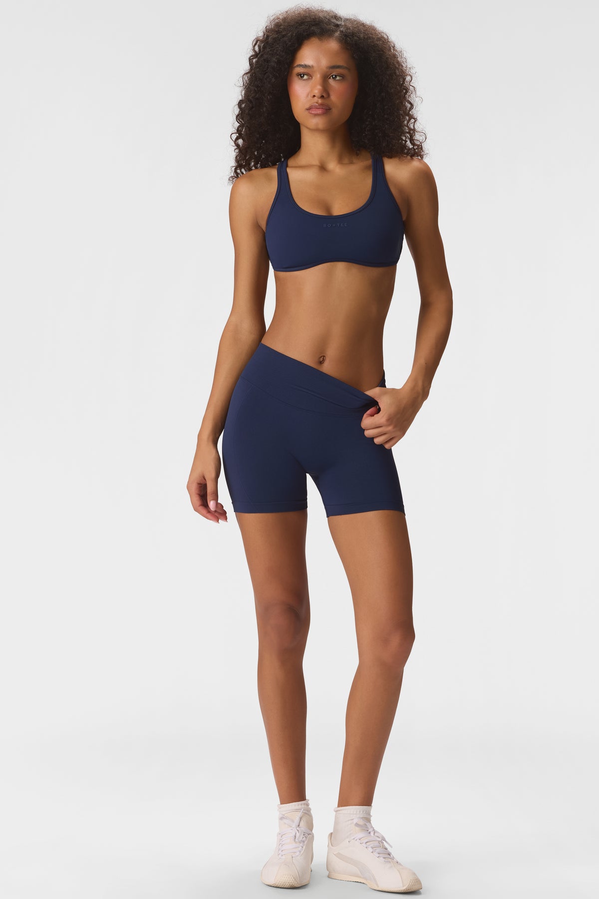 Seamless Shorts in Midnight Navy - 2
