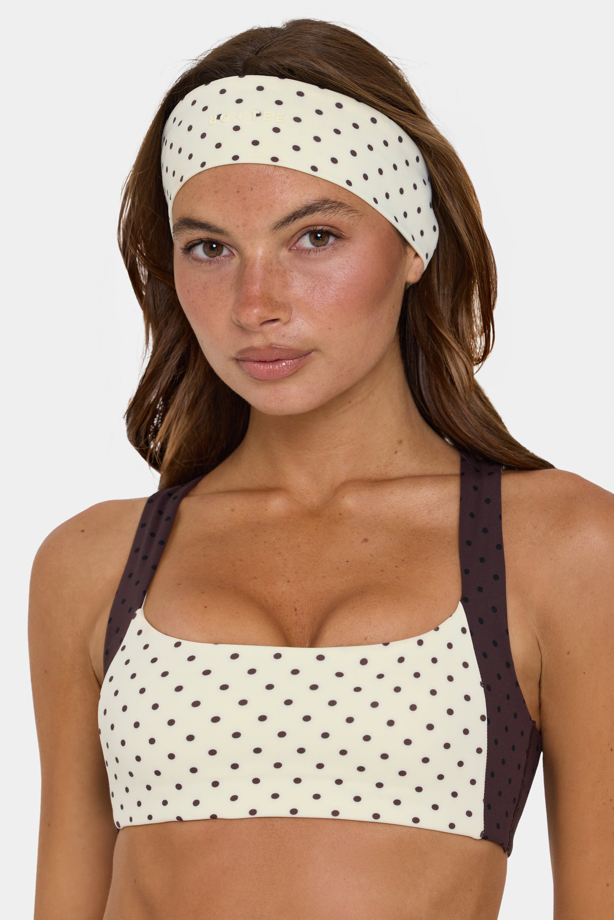 Soft Active Headband in Cookie Butter - 1
