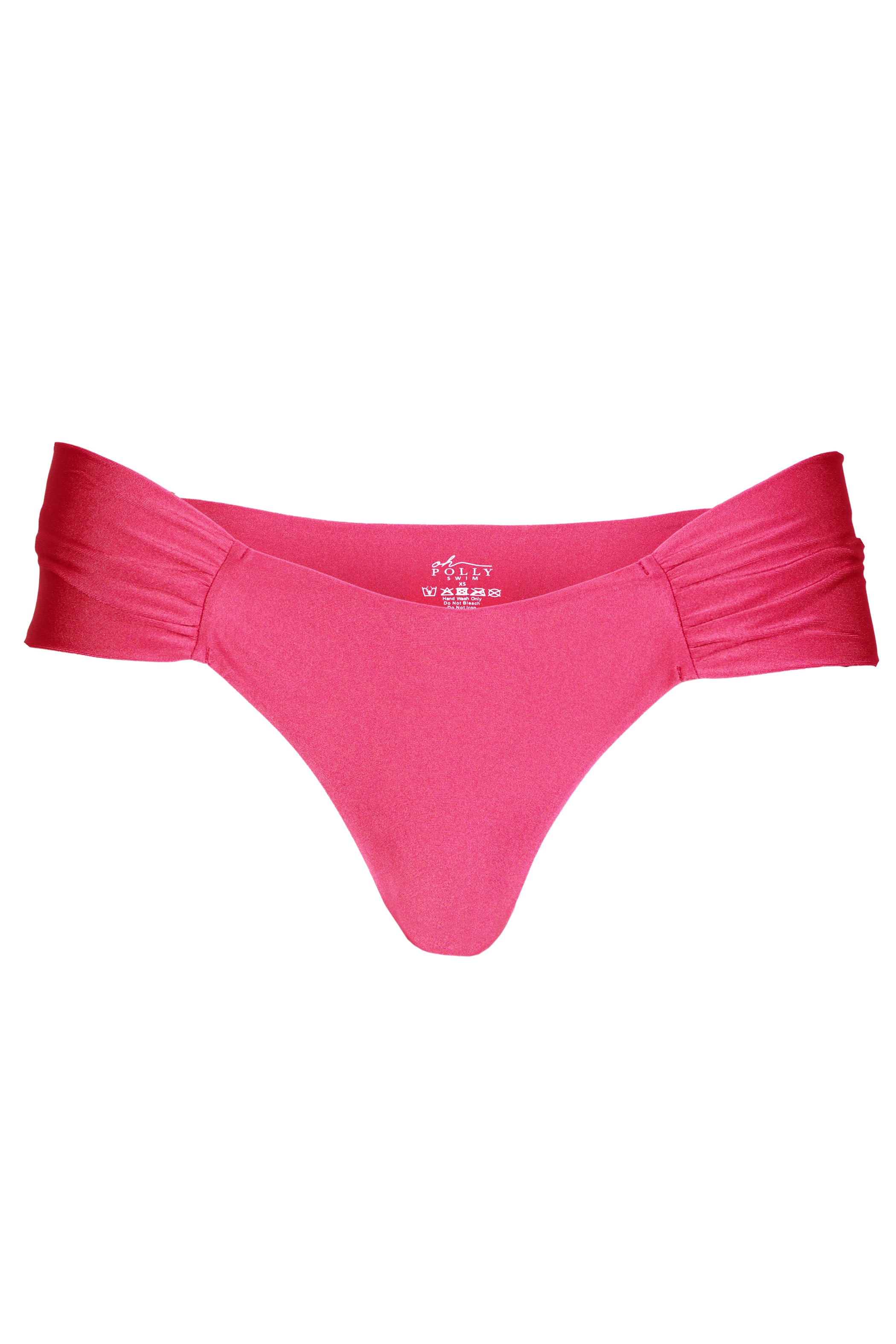 Cheeky Bikini Bottoms in Raspberry